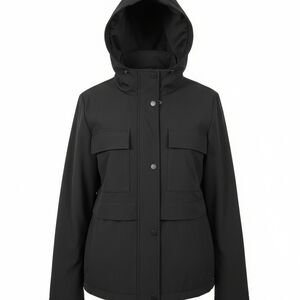 Calvin Klein Women's Black Utility Jacket